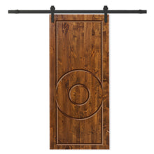 Load image into Gallery viewer, Solid Wood Hollow Core Modern Interior Sliding Barn Door with Hardware Kit