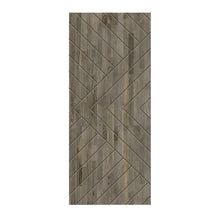 Load image into Gallery viewer, Chevron Arrow Pattern Hollow Core Solid Wood Interior Door Slab