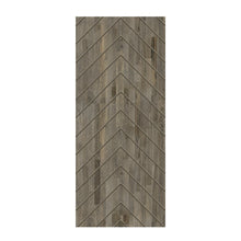 Load image into Gallery viewer, Herringbone Pattern Hollow Core Solid Wood Door Slab for Pocket Door