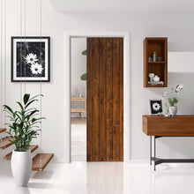Load image into Gallery viewer, Paneled Hollow Core Solid Wood Door Slab for Pocket Door