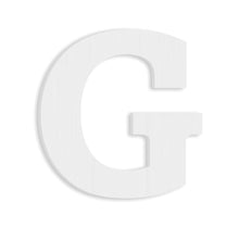 Load image into Gallery viewer, Wood Block Letter Unfinished MDF Monogram Initial Alphabet Large Wall English Letters for Home Bedroom Office Wedding Party DIY Decor Ready to Paint or Stain