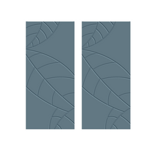 Load image into Gallery viewer, Leaf Pattern Hollow Core MDF Double Closet Sliding Door Slabs