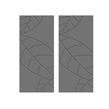 Load image into Gallery viewer, Leaf Pattern Hollow Core MDF Double Closet Sliding Door Slabs