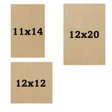 Load image into Gallery viewer, Pre-Cut MDF Wood Board 1/2 Inches 12 mm Thick Wooden Boards for Carpenty Interior Design Hobby Crafts and More with Smooth Unfinished Sides