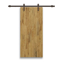 Load image into Gallery viewer, Solid Wood Hollow Core Modern Interior Sliding Barn Door with Hardware Kit