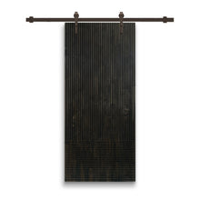 Load image into Gallery viewer, Solid Wood Hollow Core Modern Interior Sliding Barn Door with Hardware Kit