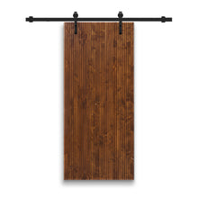 Load image into Gallery viewer, Solid Wood Hollow Core Modern Interior Sliding Barn Door with Hardware Kit