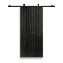 Load image into Gallery viewer, Solid Wood Hollow Core Modern Interior Sliding Barn Door with Hardware Kit