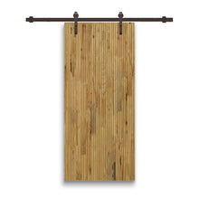 Load image into Gallery viewer, Solid Wood Hollow Core Modern Interior Sliding Barn Door with Hardware Kit