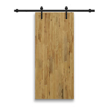 Load image into Gallery viewer, Solid Wood Hollow Core Modern Interior Sliding Barn Door with Hardware Kit