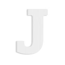 Load image into Gallery viewer, Wood Block Letter Unfinished MDF Monogram Initial Alphabet Large Wall English Letters for Home Bedroom Office Wedding Party DIY Decor Ready to Paint or Stain