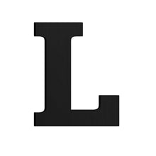 Load image into Gallery viewer, Wood Block Letter Unfinished MDF Monogram Initial Alphabet Large Wall English Letters for Home Bedroom Office Wedding Party DIY Decor Ready to Paint or Stain