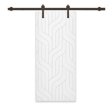 Load image into Gallery viewer, Composite MDF Sliding Barn Door with Hardware Kit