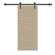 Load image into Gallery viewer, Composite MDF Sliding Barn Door with Hardware Kit
