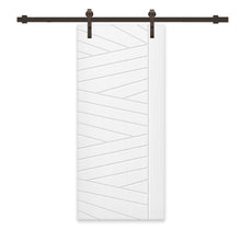 Load image into Gallery viewer, Composite MDF Sliding Barn Door with Hardware Kit