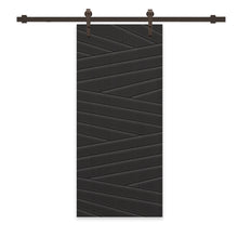 Load image into Gallery viewer, Composite MDF Sliding Barn Door with Hardware Kit