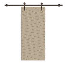Load image into Gallery viewer, Composite MDF Sliding Barn Door with Hardware Kit