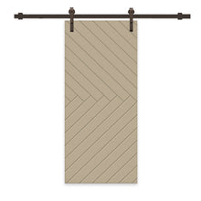 Load image into Gallery viewer, Composite MDF Sliding Barn Door with Hardware Kit