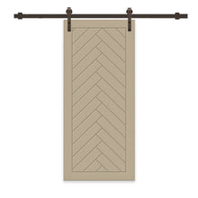 Load image into Gallery viewer, Composite MDF Sliding Barn Door with Hardware Kit