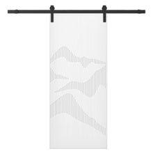 Load image into Gallery viewer, Composite MDF Sliding Barn Door with Hardware Kit