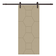 Load image into Gallery viewer, Composite MDF Sliding Barn Door with Hardware Kit
