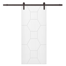 Load image into Gallery viewer, Composite MDF Sliding Barn Door with Hardware Kit