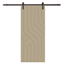 Load image into Gallery viewer, Composite MDF Sliding Barn Door with Hardware Kit
