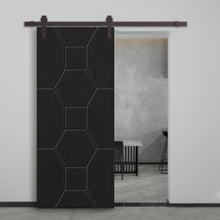 Load image into Gallery viewer, Composite MDF Sliding Barn Door with Hardware Kit