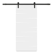 Load image into Gallery viewer, Composite MDF Sliding Barn Door with Hardware Kit