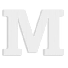 Load image into Gallery viewer, Wood Block Letter Unfinished MDF Monogram Initial Alphabet Large Wall English Letters for Home Bedroom Office Wedding Party DIY Decor Ready to Paint or Stain