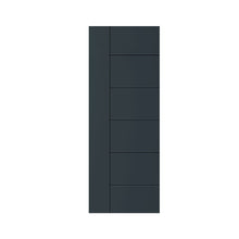 Load image into Gallery viewer, Metropolitan Series Stained Composite MDF Paneled Interior Door Slab For Pocket Door