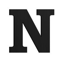 Load image into Gallery viewer, Wood Block Letter Unfinished MDF Monogram Initial Alphabet Large Wall English Letters for Home Bedroom Office Wedding Party DIY Decor Ready to Paint or Stain