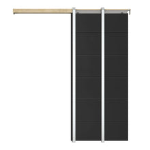 Load image into Gallery viewer, Painted Composite MDF Sliding Door with Pocket Door Frame and Hardware Kit