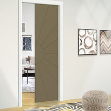 Load image into Gallery viewer, Sun Pattern Hollow Core MDF Door Slab for Pocket Door