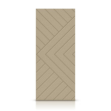 Load image into Gallery viewer, Chevron Arrow Pattern Hollow Core MDF Door Slab for Pocket Door