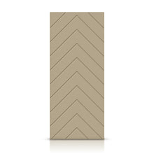 Load image into Gallery viewer, Herringbone Pattern Hollow Core MDF Door Slab for Pocket Door