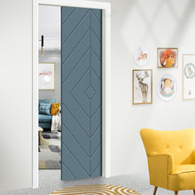 Load image into Gallery viewer, Diamond Pattern Hollow Core MDF Door Slab for Pocket Door