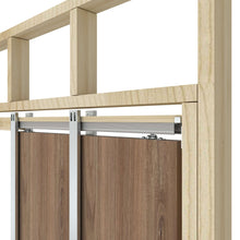Load image into Gallery viewer, Soft Close and Open 24 in. to 36 in. Aluminum Upright Universal Pocket Door Frame for 2 in. x 4 in. Stud Wall