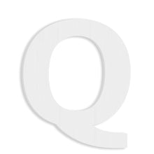 Load image into Gallery viewer, Wood Block Letter Unfinished MDF Monogram Initial Alphabet Large Wall English Letters for Home Bedroom Office Wedding Party DIY Decor Ready to Paint or Stain