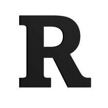 Load image into Gallery viewer, Wood Block Letter Unfinished MDF Monogram Initial Alphabet Large Wall English Letters for Home Bedroom Office Wedding Party DIY Decor Ready to Paint or Stain