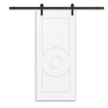 Load image into Gallery viewer, Ball Pattern Composite MDF Sliding Barn Door with Hardware Kit