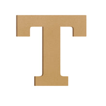 Load image into Gallery viewer, Wood Block Letter Unfinished MDF Monogram Initial Alphabet Large Wall English Letters for Home Bedroom Office Wedding Party DIY Decor Ready to Paint or Stain