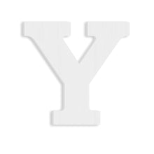 Load image into Gallery viewer, Wood Block Letter Unfinished MDF Monogram Initial Alphabet Large Wall English Letters for Home Bedroom Office Wedding Party DIY Decor Ready to Paint or Stain