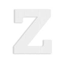 Load image into Gallery viewer, Wood Block Letter Unfinished MDF Monogram Initial Alphabet Large Wall English Letters for Home Bedroom Office Wedding Party DIY Decor Ready to Paint or Stain