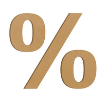 Load image into Gallery viewer, Wood Block Letter MDF Monogram Initial Alphabet Large Wall Numbers & Symbols for Home Bedroom Office Wedding Party DIY Decor