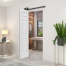 Load image into Gallery viewer, 6 Panel MDF Composite Bi-Fold Barn Door with Sliding Hardware Kit