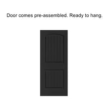 Load image into Gallery viewer, Elegant Series Composite MDF 2 Panel Camber Top Interior Door Slab For Pocket Door