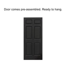 Load image into Gallery viewer, Painted Finished Composite MDF 6 Panel Interior Door Slab For Pocket Door