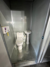 Load image into Gallery viewer, Portable Double Stall Restroom Sink Toilet For Construction Site Event Festival Camping
