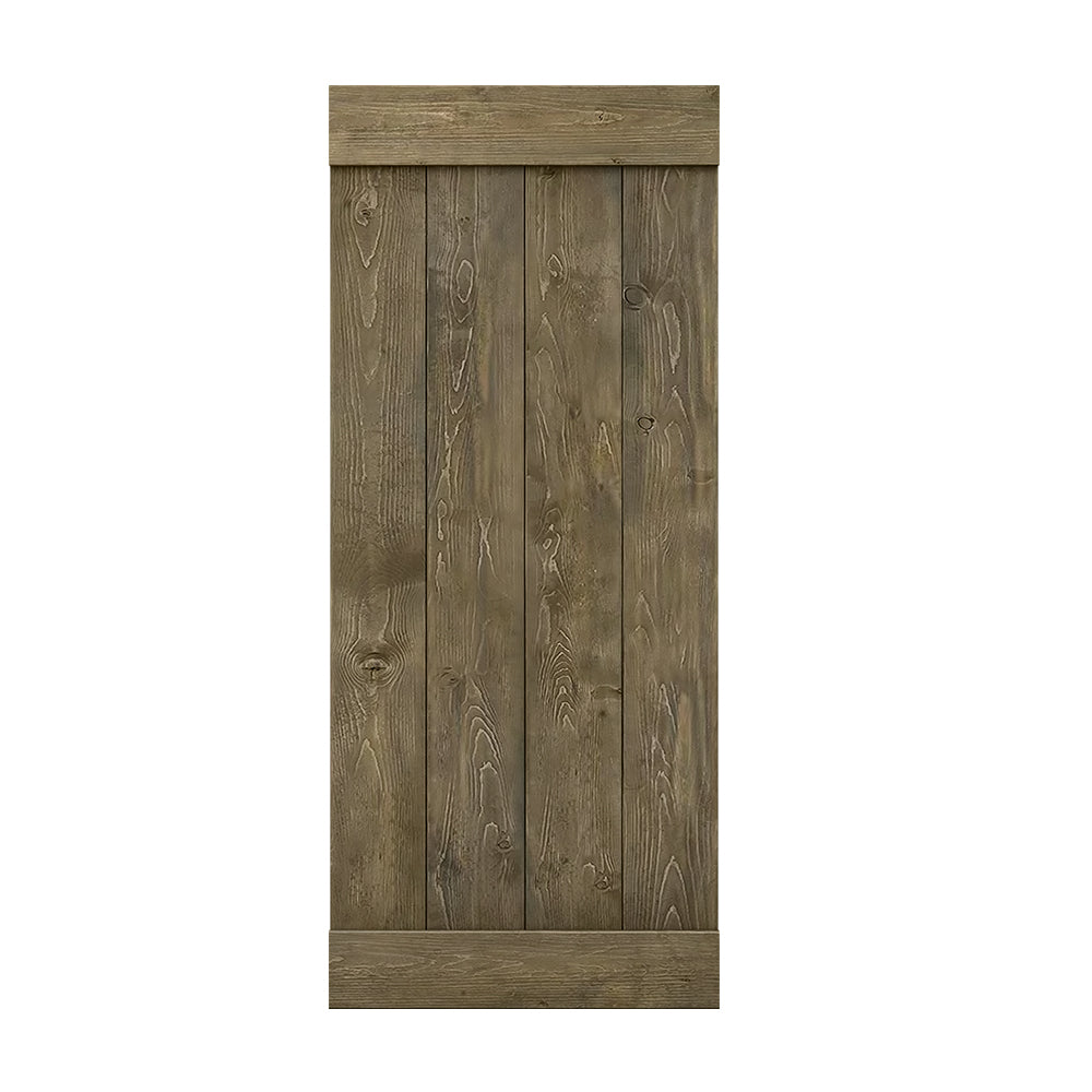 Solid Pine Wood Bathroom Stall Partition Door Slab